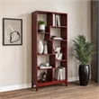 Pemberly Row Transitional Solid Wood Bookcase 72