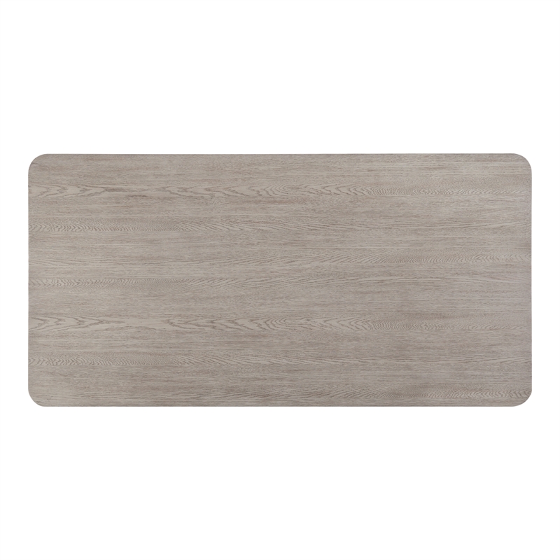 Pemberly Row Modern Wood 7-Piece Dining Table Set in White - 30