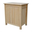 Pemberly Row Contemporary Wood Unfinished Kitchen Work Center