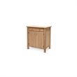 Pemberly Row Contemporary Wood Unfinished Kitchen Work Center