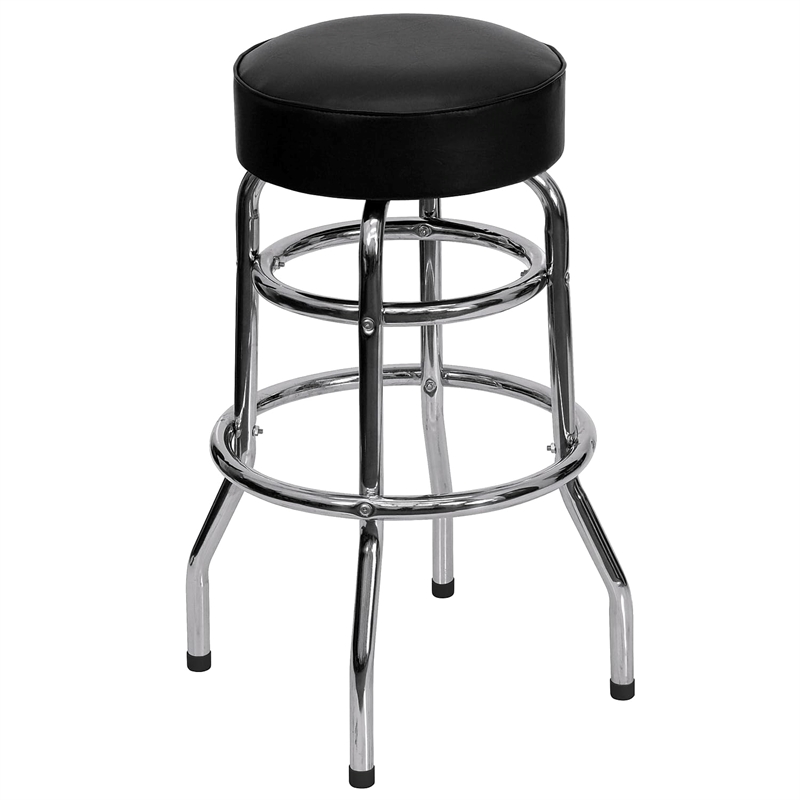 Pemberly Row Contemporary Chrome 30.25