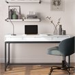 Pemberly Row Modern Solid Hardood Industrial 60 