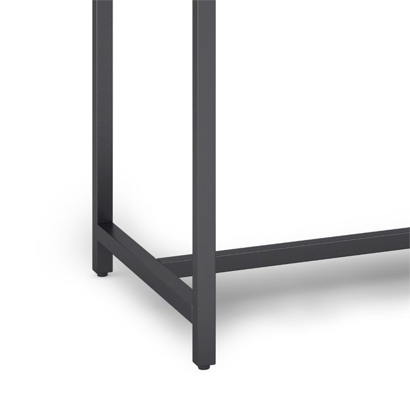 Pemberly Row Modern Solid Hardood Industrial 60 
