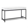 Pemberly Row Modern Solid Hardood Industrial 60 