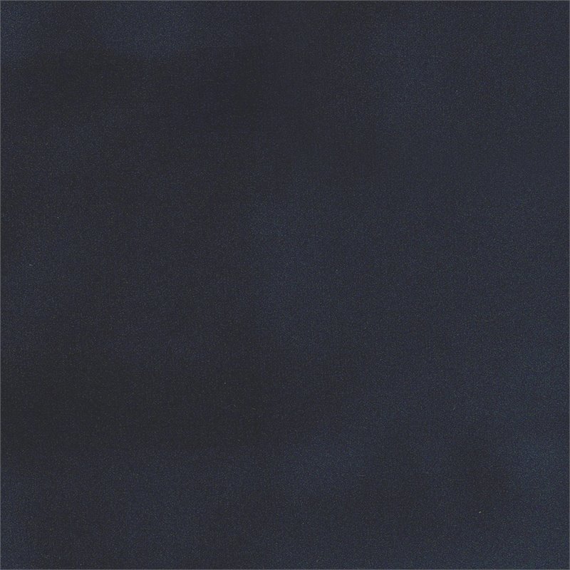 Pemberly Row Modern Velvet Fabric Storage Bench in Dark Navy