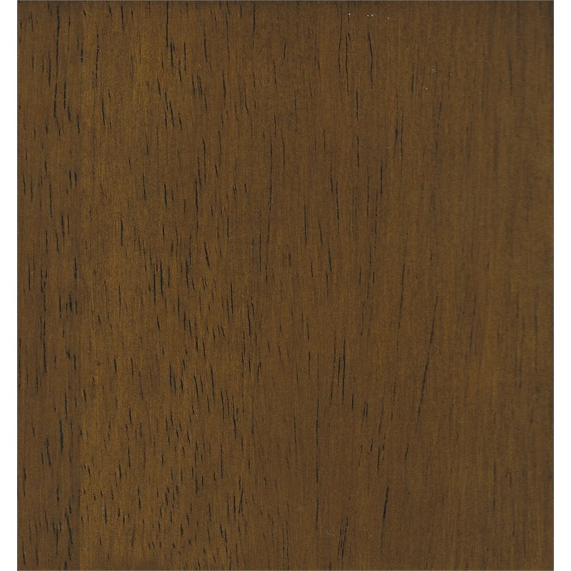 Pemberly Row Modern Woven Fabric Storage Bench with Wood Legs in Gray