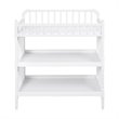Pemberly Row Contemporary Metal Changing Table in White - 40