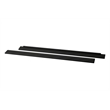 Pemberly Row Wood Hidden Hardware Twin-Full Size Bed Conversion Kit in Ebony