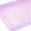 Pemberly Row Iridescent Tray with Seascale Pattern and Gold Handles