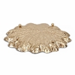 Pemberly Row Golden Lilypad Catch Tray - Large Size