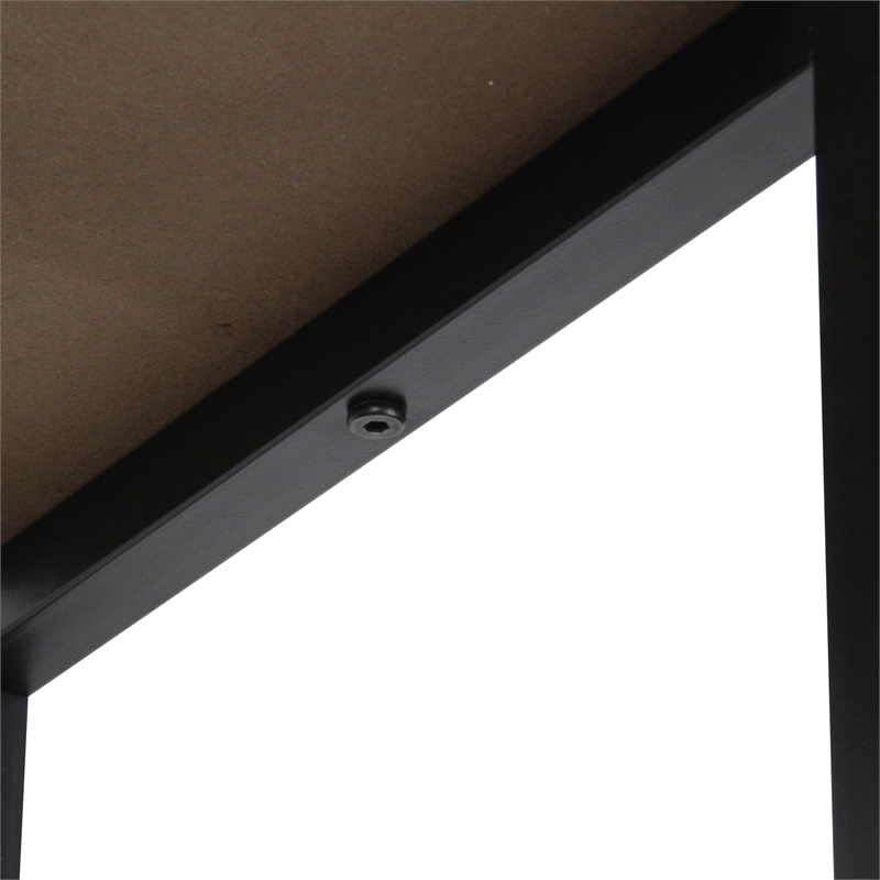 Pemberly Row 5-Tier Metal Framed Wood Shelf