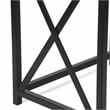 Pemberly Row Set of 2 Rectangular Wood and Metal Side Tables