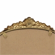 Pemberly Row Modern Victorian Gold Accent Mirror with Hanging Hook