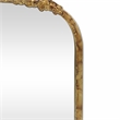 Pemberly Row Modern Victorian Gold Accent Mirror with Hanging Hook