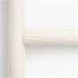 Pemberly Row White Wash Wood Ladder with 4 Tiers