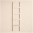 Pemberly Row White Wash Wood Ladder with 4 Tiers