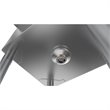 Pemberly Row Silver 14x16x11 Left NSF Stainless Steel Kitchen Prep/Utility Sink