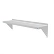 Pemberly Row 12x48 NSF Stainless Steel Wall Mount Shelf for Kitchen in Silver