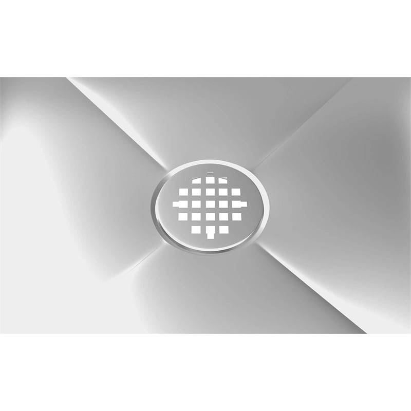 Pemberly Row 19x22x12 Stainless Steel Floor Mop Sink with Deep Basin in Silver