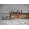 Pemberly Row 3 Pan Open Well Electric Steam Table with Undershelf & Sneeze-Guard