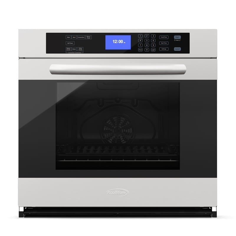 Pemberly Row 5 cu. ft. Stainless Steel Electric Convection Oven.
