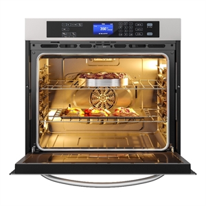 Pemberly Row 5 cu. ft. Stainless Steel Electric Convection Oven.