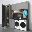 Pemberly Row 8 cu. ft. Large Stackable Vented Electric Front Load Dryer - 240V
