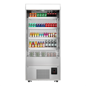 Pemberly Row 355&quot Open-Air Merchandiser Grab & Go Refrigerator 18 cu. ft.