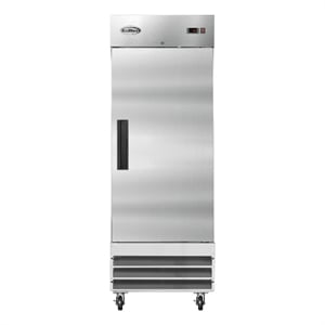 Pemberly Row Silver 29&quot One Door Commercial Reach-in Refrigerator 23 cu. ft. in