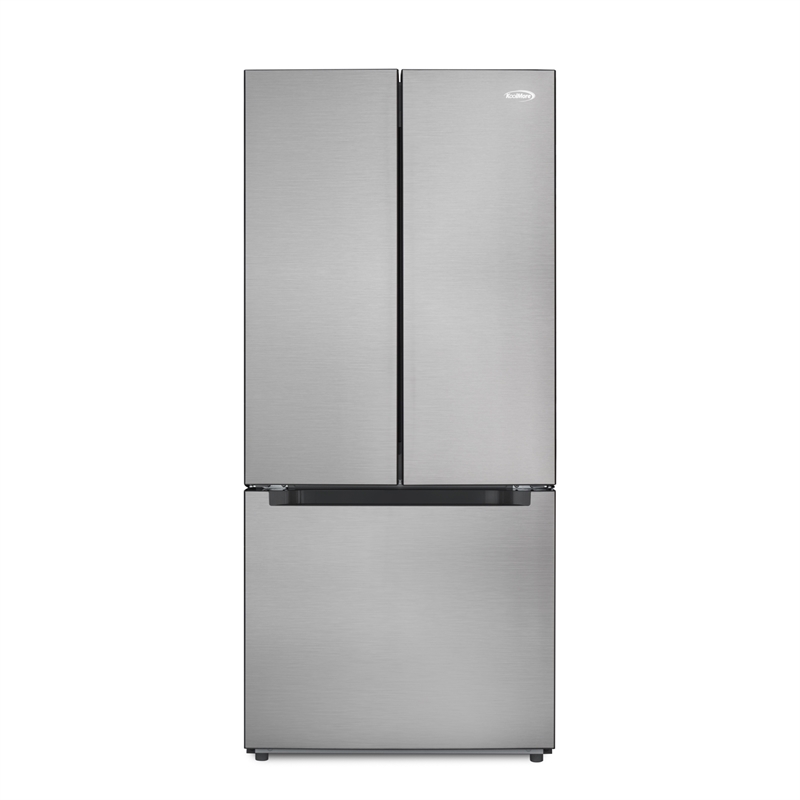 Pemberly Row 185 cu. ft. Stainless Steel French Door Refrigerator in Silver