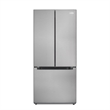 Pemberly Row 185 cu. ft. Stainless Steel French Door Refrigerator in Silver