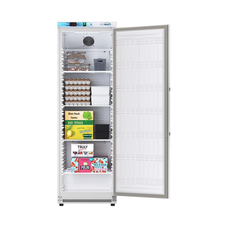 Pemberly Row 12 cu. ft. Reach in Refrigerator in White - Manual Defrost