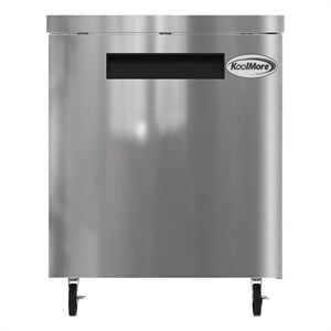 Pemberly Row 27&quot One Door Commercial Undercounter Refrigerator 5 cu. ft. in