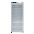 Pemberly Row 21 cu. ft. Freezer with Glass Door in White - Manual Defrost