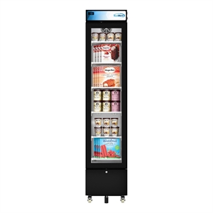 Pemberly Row 17&quot Slim Merchandiser Freezer with Manual Defrost 65 cu. ft.