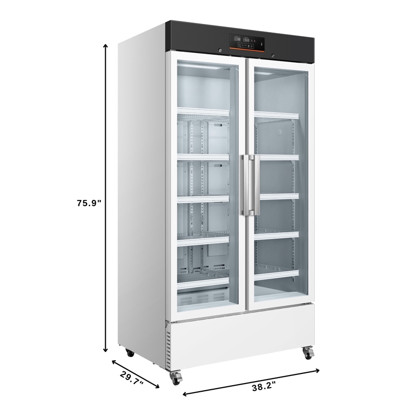 Pemberly Row 35 cu. ft. Medical Vaccine Refrigerator with Emergency Alarms