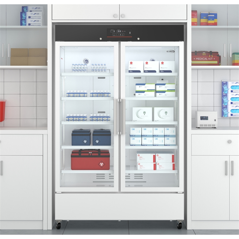 Pemberly Row 35 cu. ft. Medical Vaccine Refrigerator with Emergency Alarms