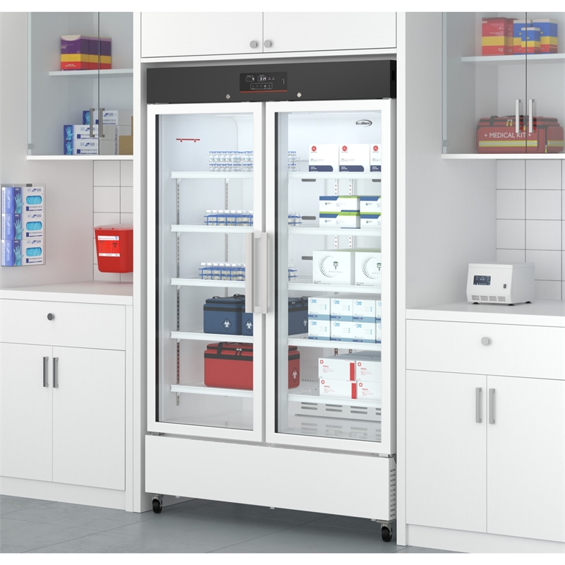 Pemberly Row 35 cu. ft. Medical Vaccine Refrigerator with Emergency Alarms