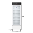 Pemberly Row 11 cu. ft. Pharmacy Refrigerator with Multi-Level Emergency Alarms