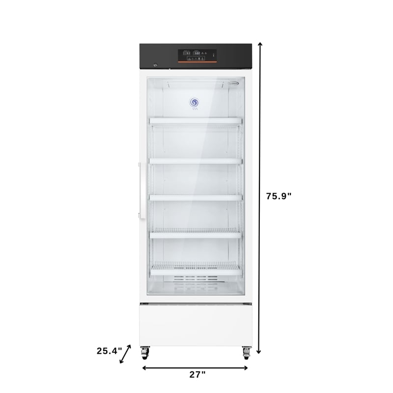 Pemberly Row 15 cu. ft. Pharmacy Refrigerator with Multi-Level Emergency Alarms