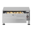 Pemberly Row One-Drawer Commercial Free Standing Warming Drawer in Steel