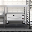 Pemberly Row One-Drawer Commercial Free Standing Warming Drawer in Steel