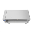Pemberly Row Two-Shelve Take Out Warmer Cabinet w/ Touch Screen in Steel