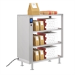 Pemberly Row 4-Shelve Commercial Take Out Warmer Cabinet w/ Touch Screen Steel