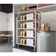 Pemberly Row 5-Shelves Commercial Take Out Warmer Cabinet w/ Touch Screen Steel