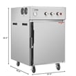 Pemberly Row 4-Pan Half-Size Commercial Cook & Hold Oven 3000W/240V in Steel