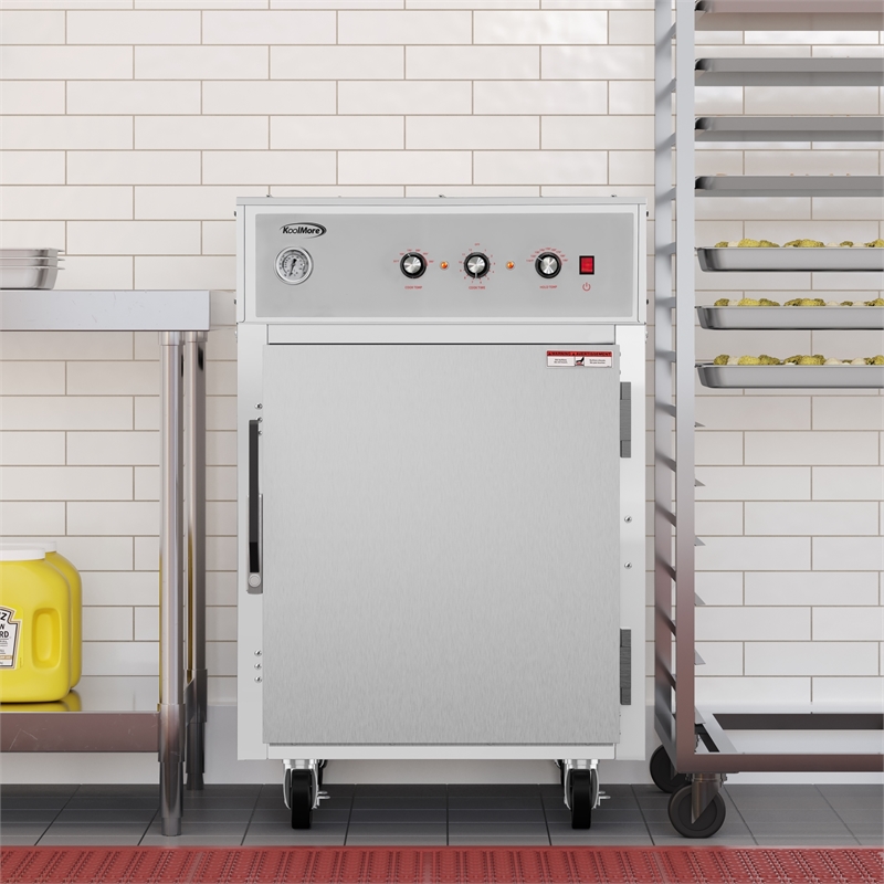 Pemberly Row 4-Pan Half-Size Commercial Cook & Hold Oven 3000W/240V in Steel