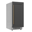 Pemberly Row Commercial Crescent Ice Maker in Stainless Steel