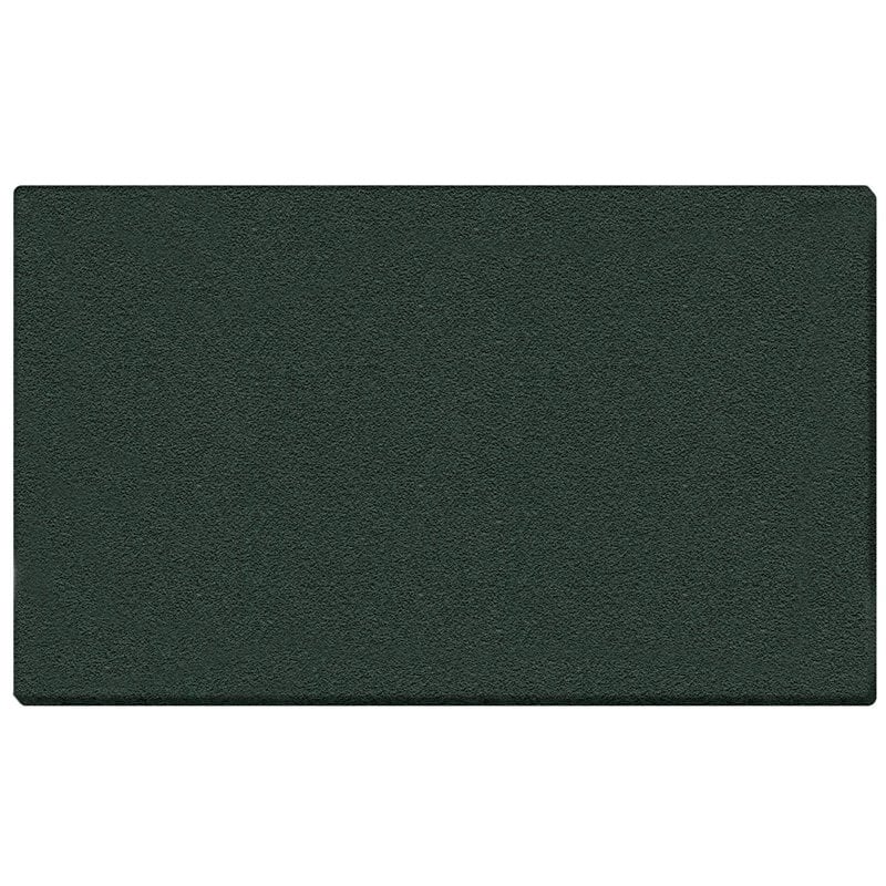 Pemberly Row Vinyl 4' x 10' Wrapped Edge Bulletin Board in Ebony Brown