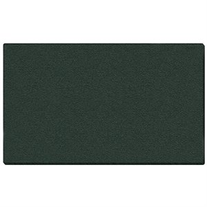 Pemberly Row Vinyl 4' x 10' Wrapped Edge Bulletin Board in Ebony Brown
